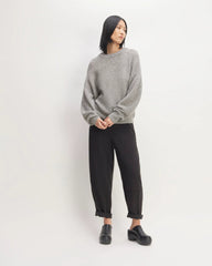 The Cocoon Crew in Alpaca | Heathered Stone
