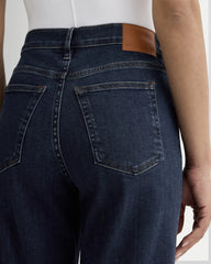 The High-Key Stovepipe Jean | Dark Indigo