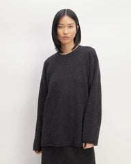 The Cozy-Stretch Crew | Charcoal