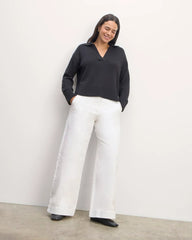 The Phoebe Trouser | White