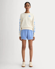 The Off-Duty Short | Granada Sky Blue Garment Dye