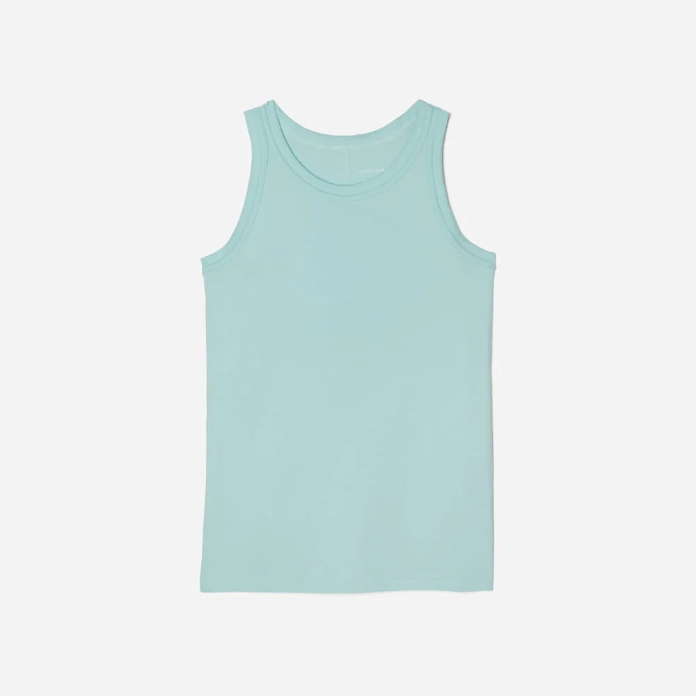 The Tank in Essential Cotton | Ice Blue