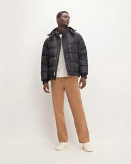 The ReNew Short Puffer | Black