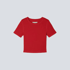 The ’90s Rib Tee | Ruby