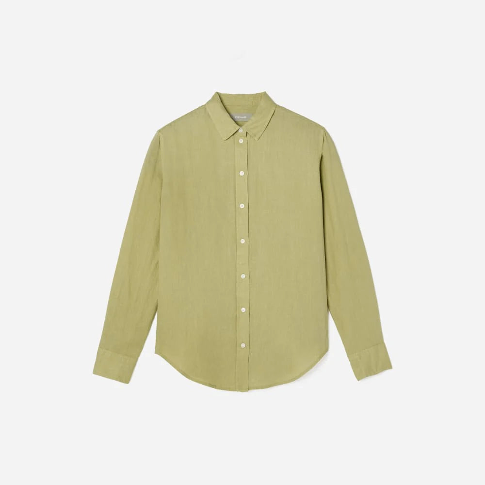 The Must-Have Shirt in Linen | Leek