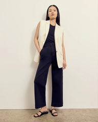 The Sleeveless Blazer in Buttersmooth | Canvas