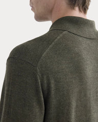 Ultrasoft Button-Down Sweater | Heather Beech