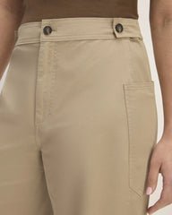 The Barrel Pant | Trench Coat Khaki