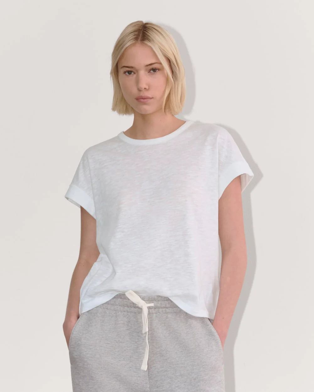 The Perform Tee | White