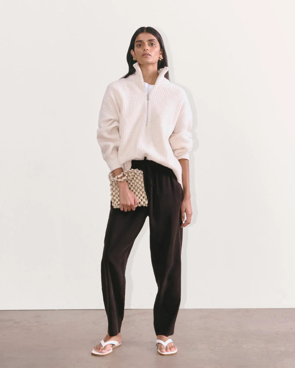 The Tapered Pant in Butterlite | Black