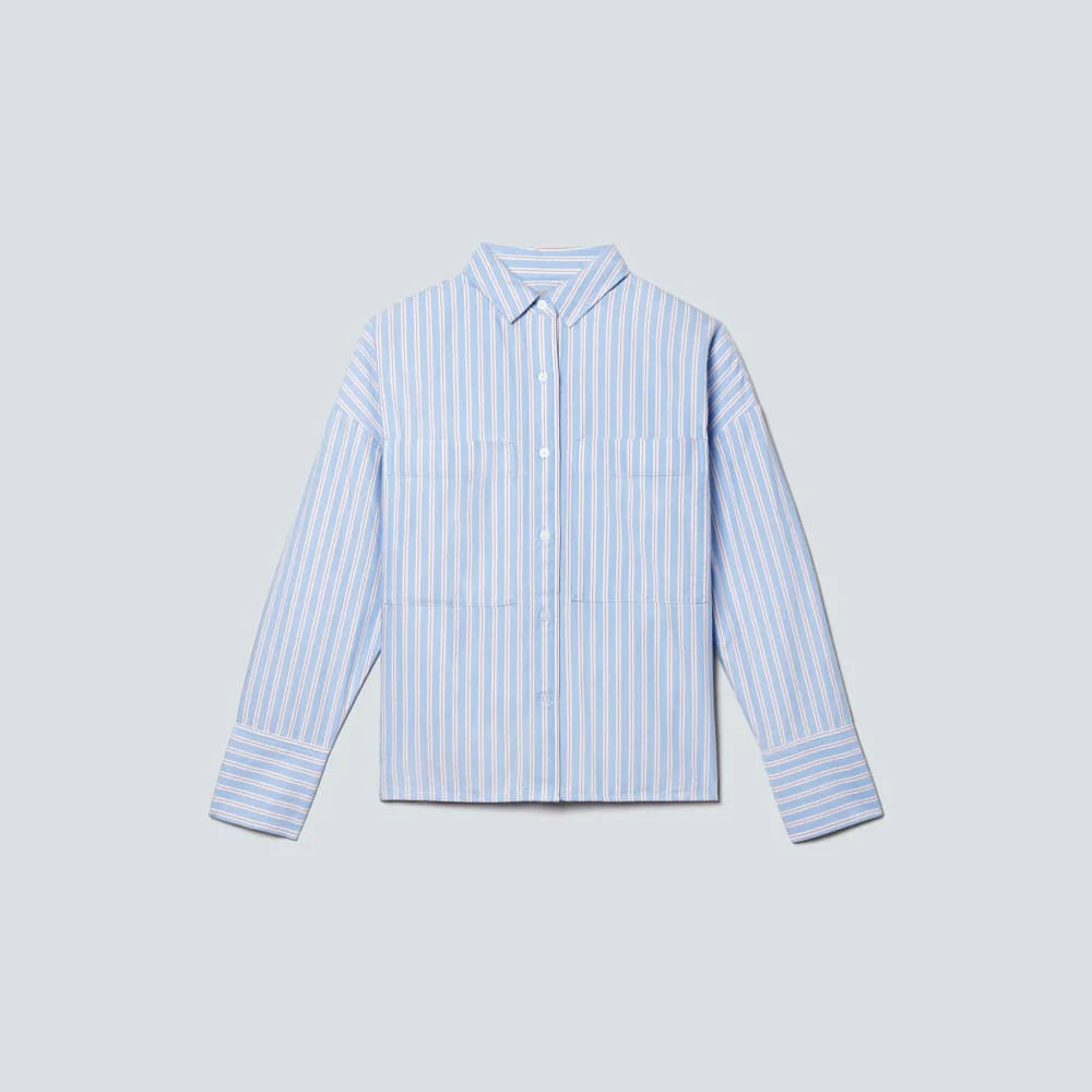 The Boxy Oxford | Sky / White