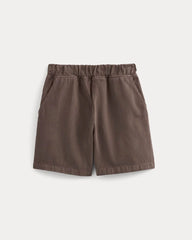 Denim Easy Short | Chocolate Chip Brown