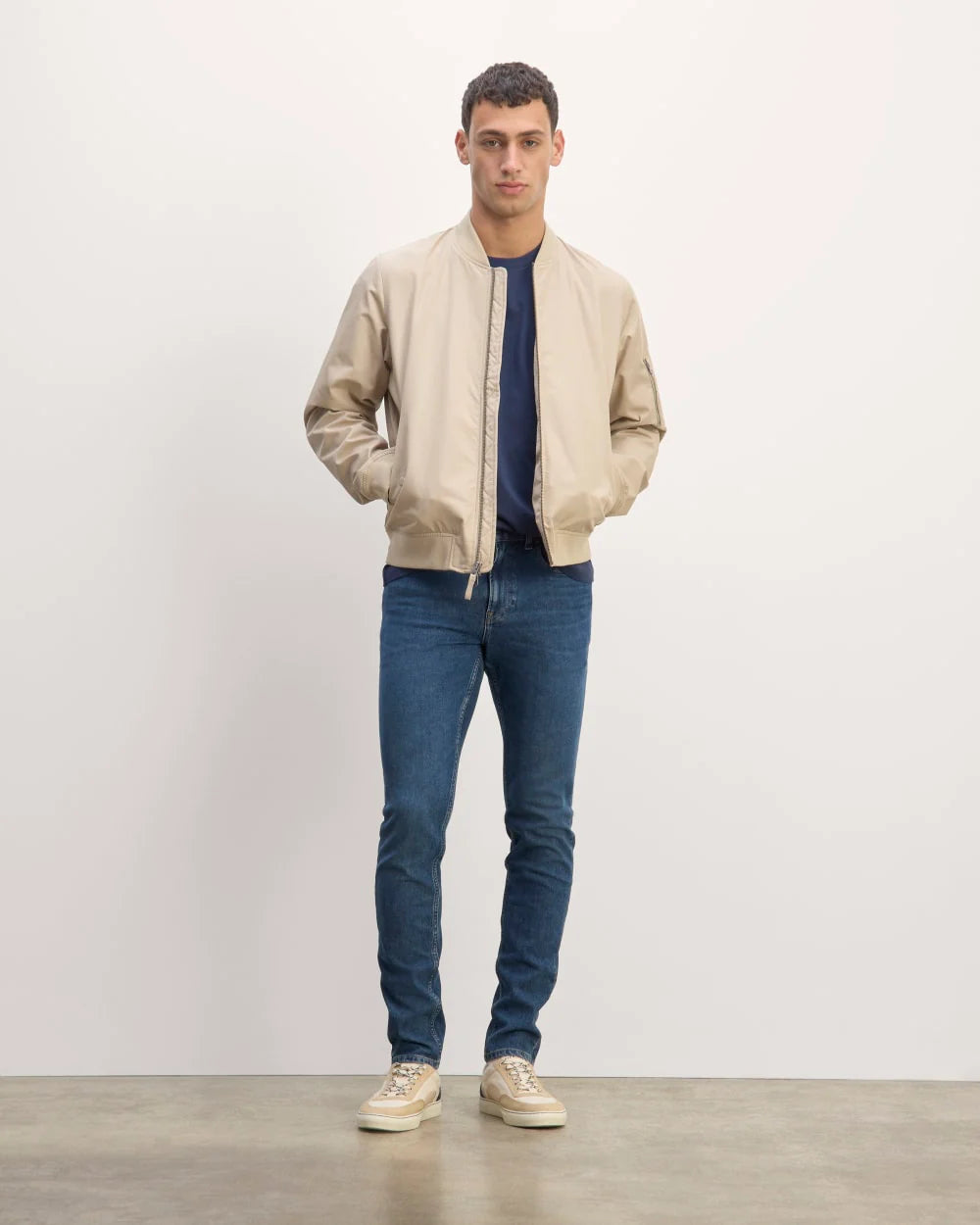 The Skinny 4-Way Stretch Organic Jean | Uniform | Medium Indigo