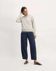 The Off-Duty Long-Sleeve Tee | Pale Heather Grey