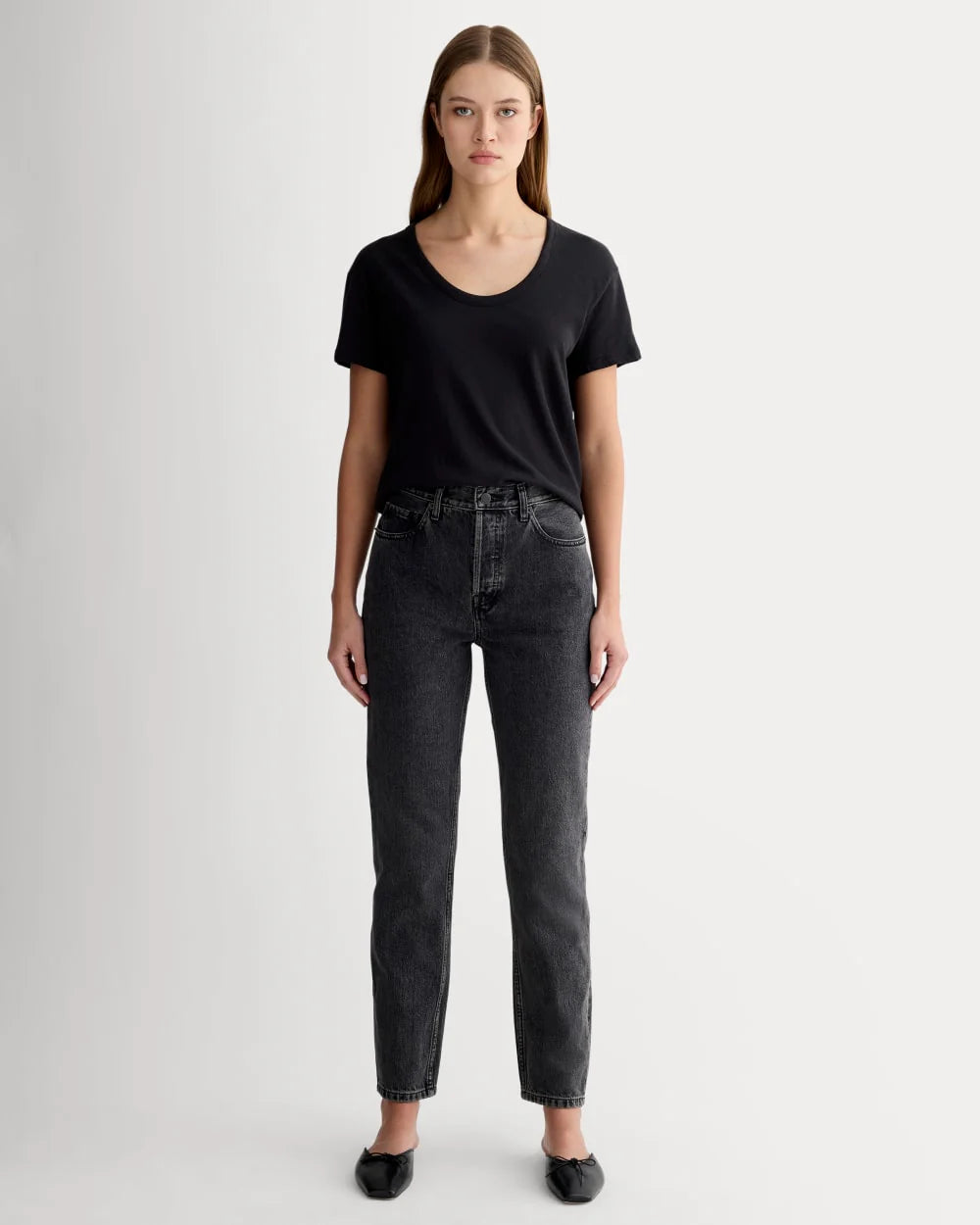 The ’90s Cheeky® Jean | Washed Black | 28.5" Inseam
