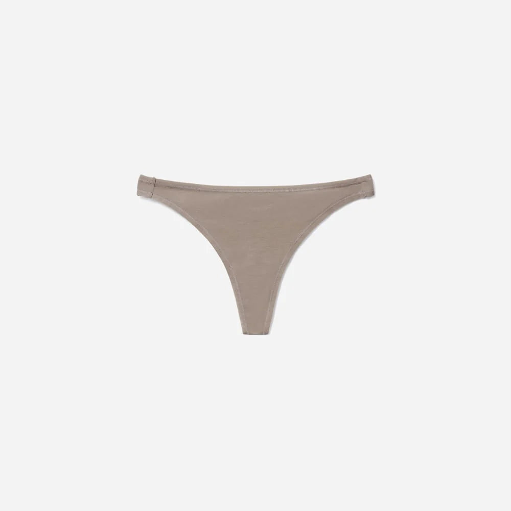 The Cotton Thong | Burnt Sugar