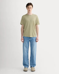 The Cotton Linen Tee | Eucalyptus