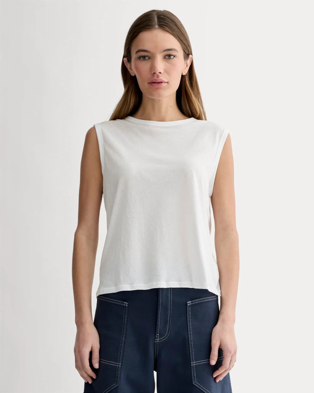 The Air Muscle Tank  | White