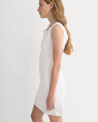 Cowl Neck Mini Dress | Bone