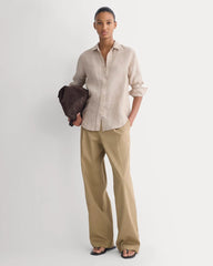 The Must-Have Shirt in Linen | Cornstalk Chambray