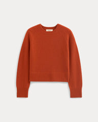 The Boxy Crew in Cashmere | Rust