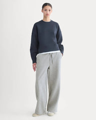 Luxe Fleece Sweatshirt | Navy