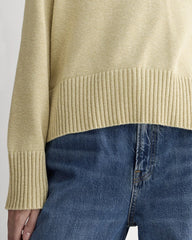 The Boxy Polo in Everyday Cotton | Mojave Desert / Natural