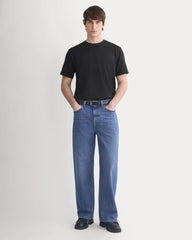 Archive Standard-Fit Cotton Crew | Black