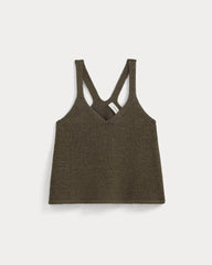 Racerback V-Neck Sweater | Beech