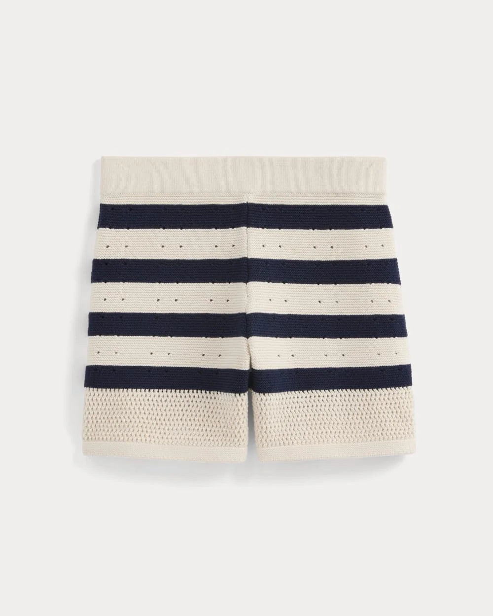 Open-Knit Short in Everyday Cotton | Canvas / Navy
