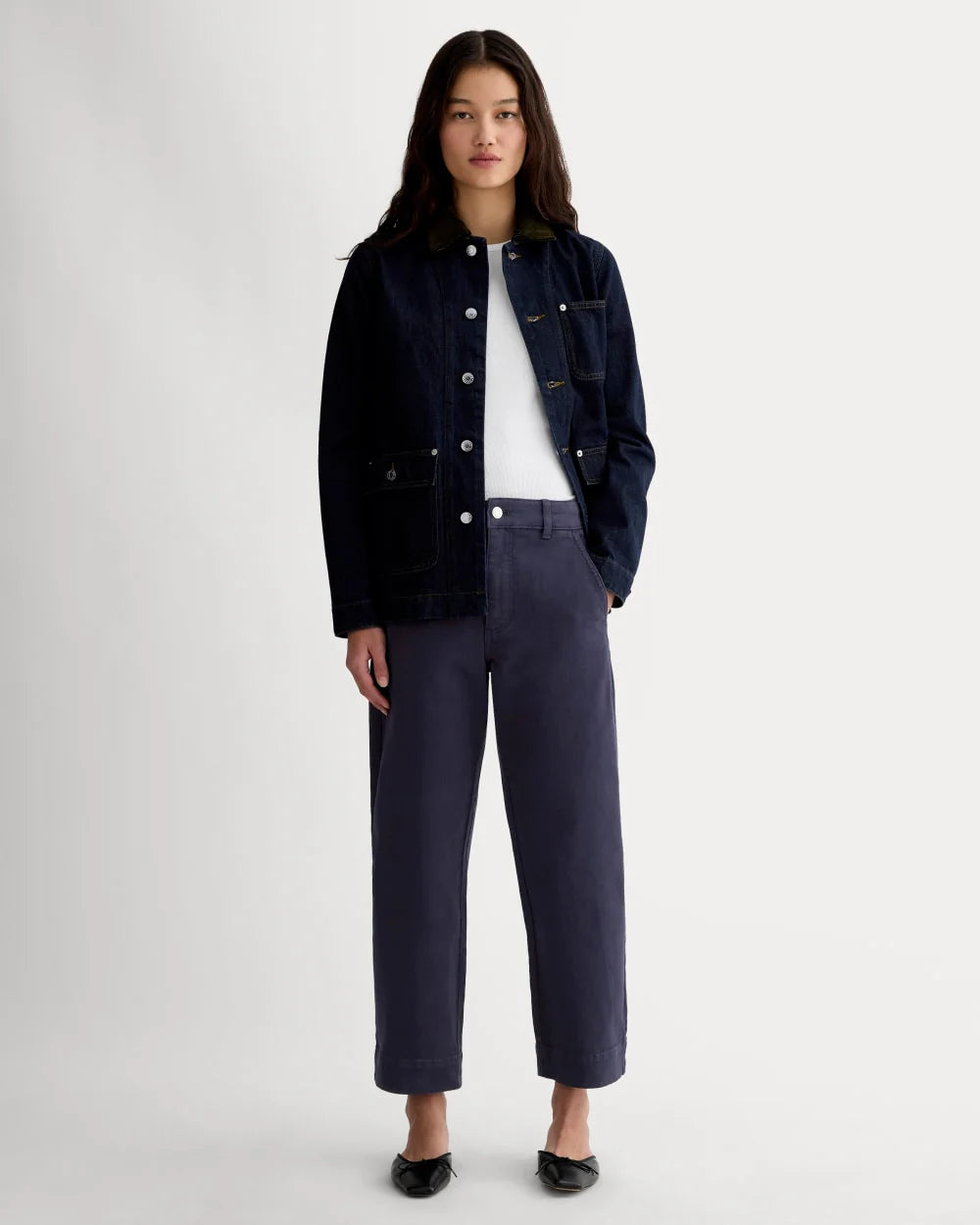 The Utility Straight-Leg Pant | Navy | 26.5" Inseam