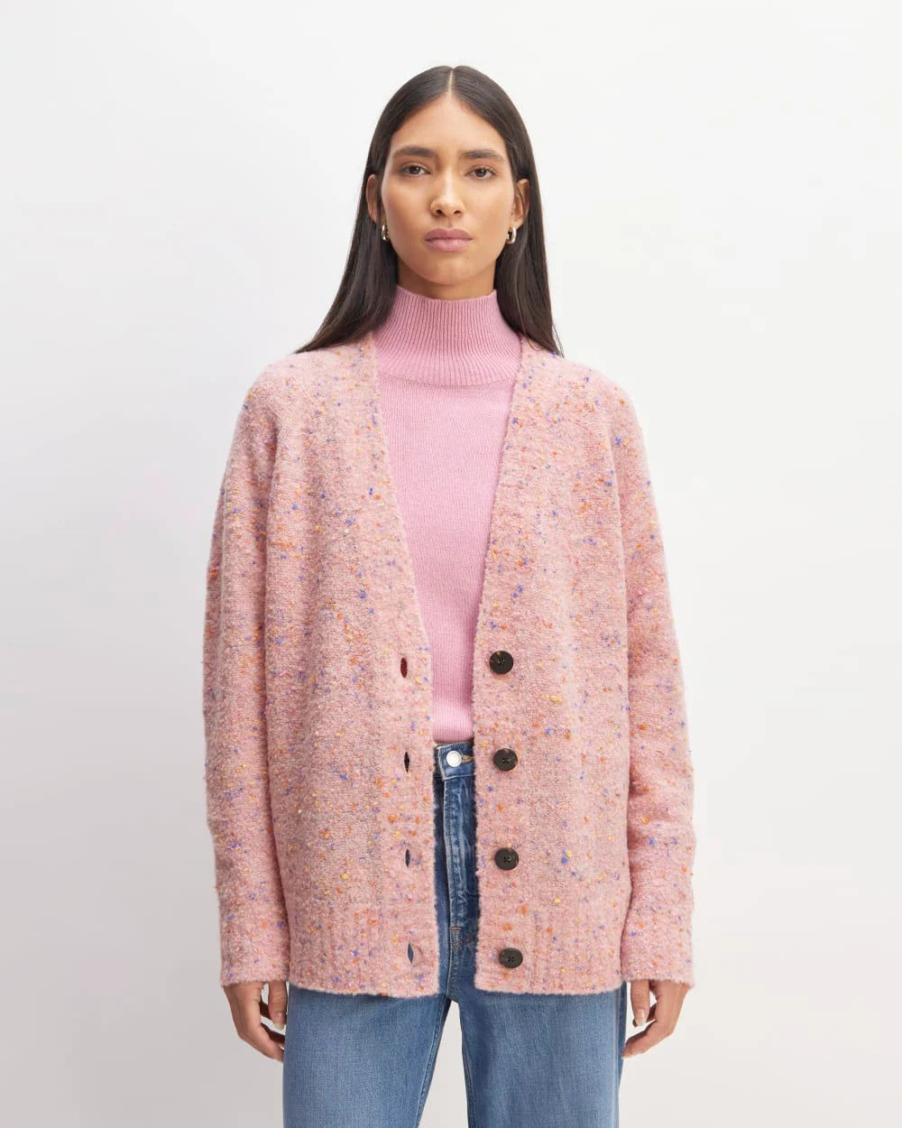 The Confetti Cardigan | Pink Multi