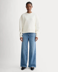 Luxe Fleece Sweatshirt | Bone