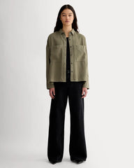 The Boxy Overshirt in Buttersoft | Kalamata