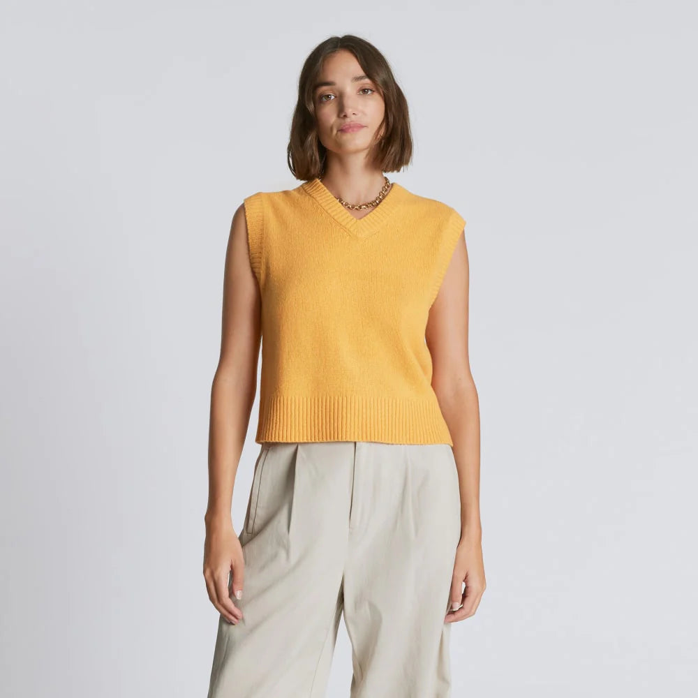 The Cashmere Vest | Kumquat