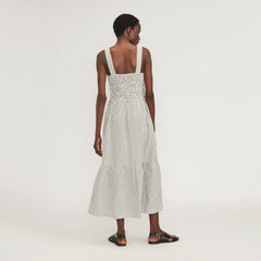 The Smock Dress | Black / Bone