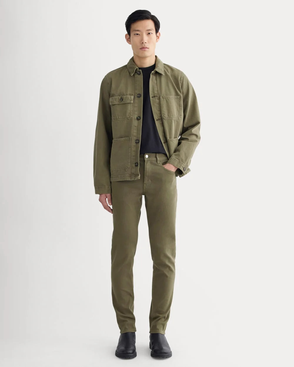 The Stretch Twill 5-Pocket Pant | Kalamata