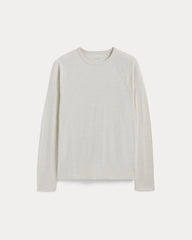 The Rec Long-Sleeve Crew | Heathered Oat