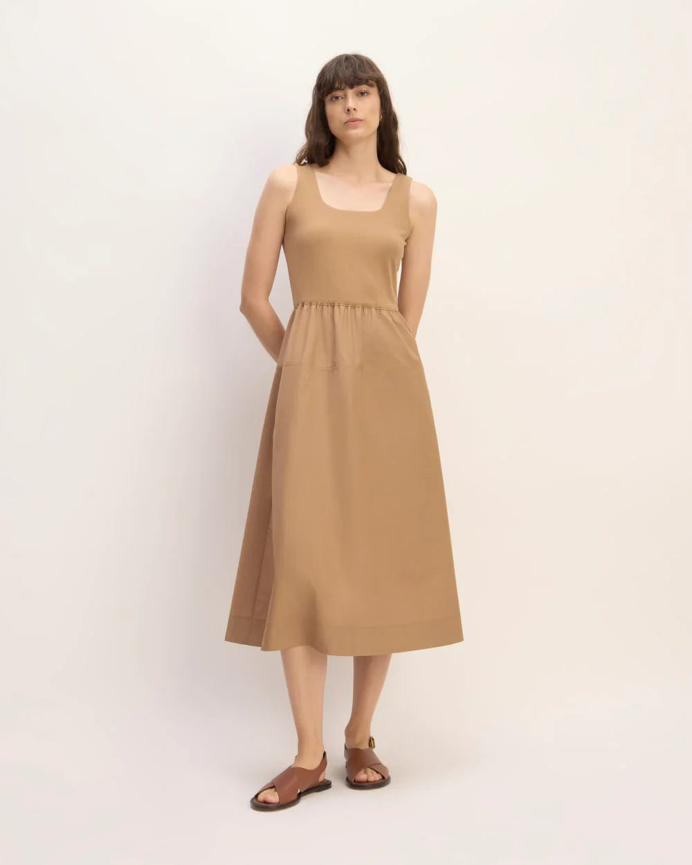 The Supima® Jersey Riviera Dress | Tiger's Eye