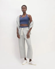 The Perform Longline Bra | Ocean Blue