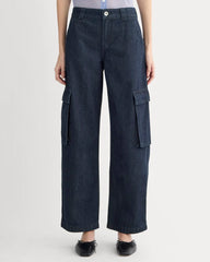 The Mid-Rise Cargo Jean | Tungsten Rinse