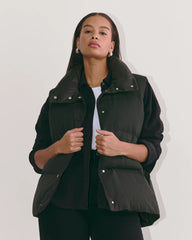 The Puffer Vest | Black