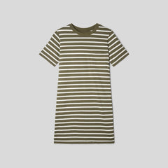 The Organic Cotton Weekend Tee Dress | Kalamata / Canvas Tan