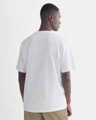 Relaxed Midweight Tee | White