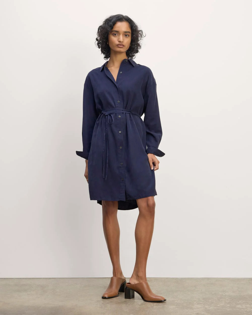 The Must-Have Shirtdress in Butterlite | Navy