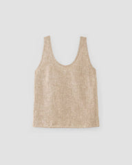 The Scoop Tank in Linen | Cornstalk Chambray