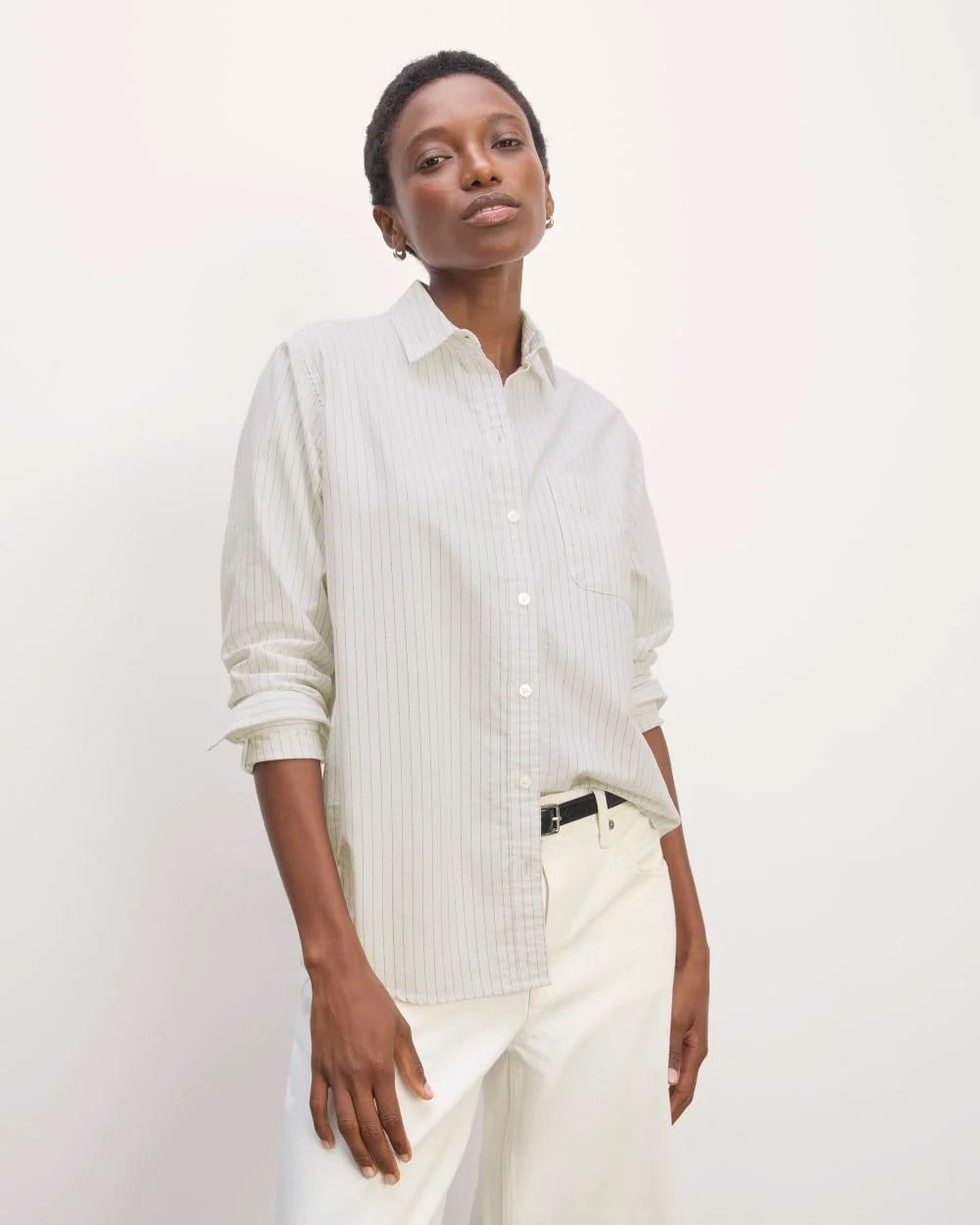 The Must-Have Oxford Shirt | White / Black