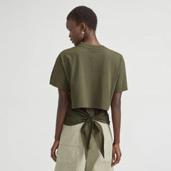 The Organic Cotton Tie Back Tee | Kalamata
