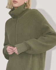 The Half-Zip in Everyday Cotton | Kalamata