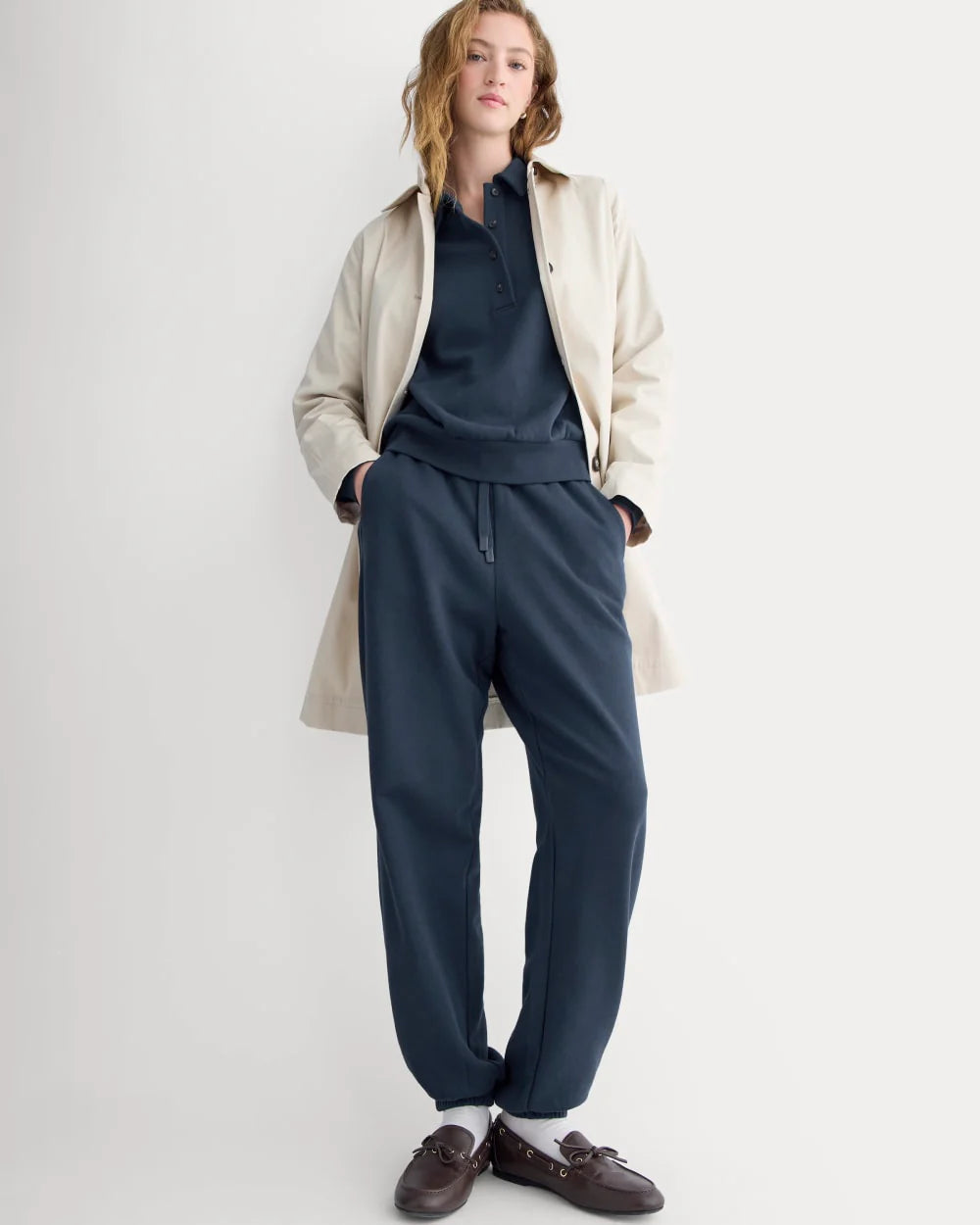 Lightweight Terry Jogger | Navy